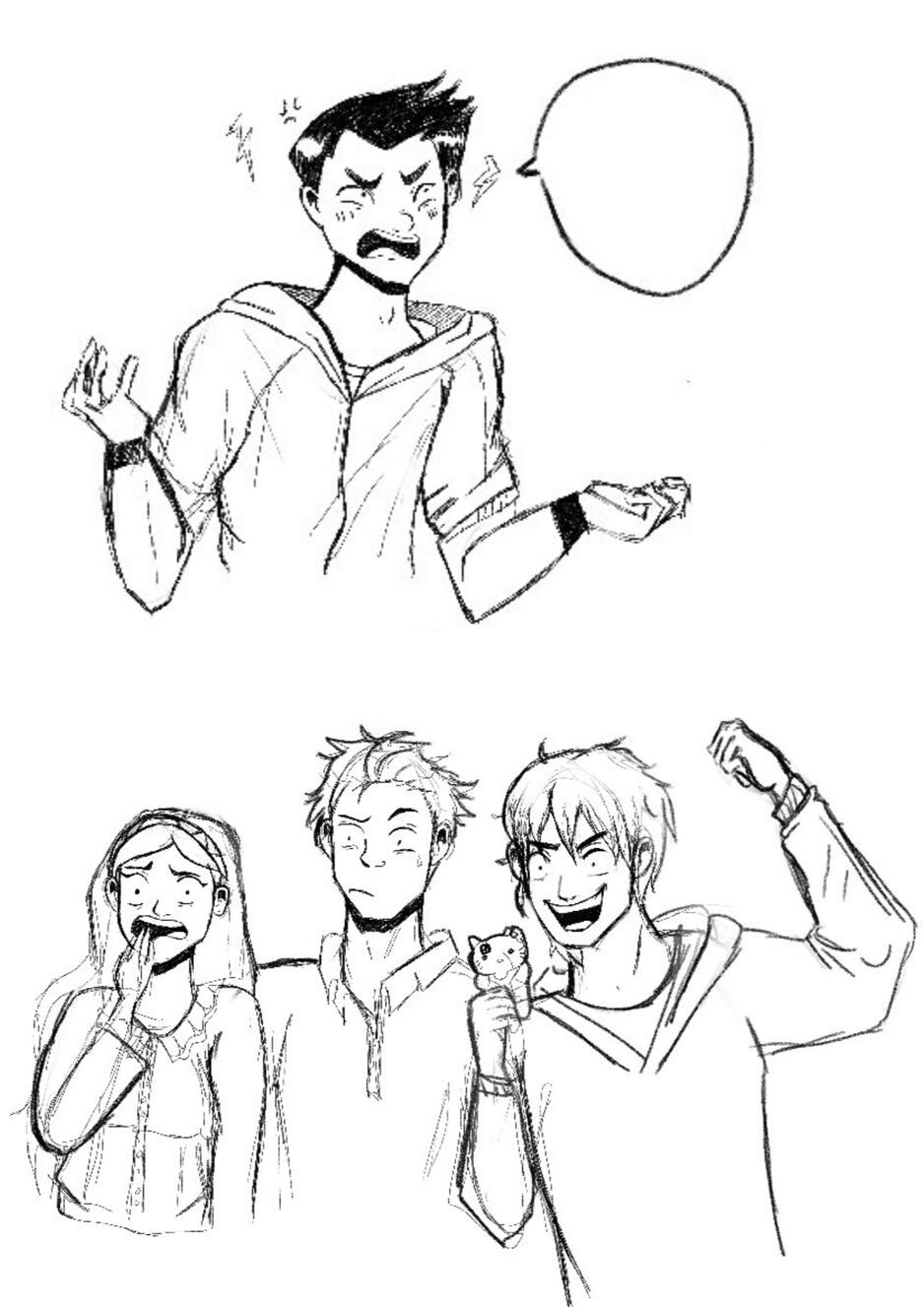 2021. Andre yelling at Conrad while Blue Team is just there.