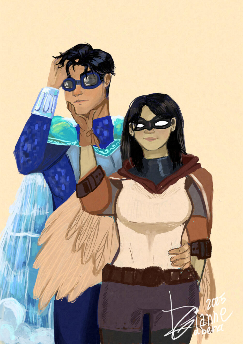 2025. Maya Girl and Agos in costume.