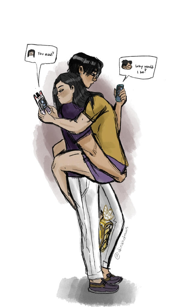 2021. "You mad?", "Why would I be?"