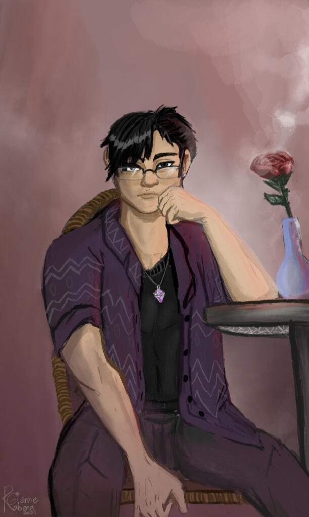 2021. Lee character portrait study.